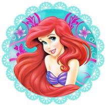 Kit com 9 adesivo para latinha doce ariel