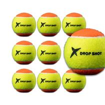 Kit com 9 Bolinhas Drop Shot Beach Tennis Approved Stage 2
