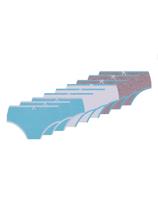 Kit com 9 Calcinhas Lobinha 18101-089 Infantil Kit com 9 Calcinhas Lobinha 18101-089 Infantil