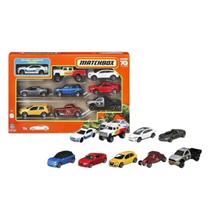 Kit Com 9 Carrinhos Sortidos Matchbox X7111 Kit Com 9 Carrinhos Sortidos Matchbox X7111