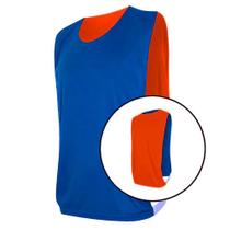 Kit com 9 Coletes Dupla Face Azul e Laranja - Kanga Sport