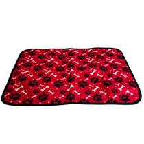 Kit com 9 Fraldas de Câes p/Chão 70x50 Patinha Vermelho 300 Lavagens 3 Camadas Alta Absorção Kit com 9 Fraldas de Câes p/Chão 70x50 Patinha Vermelho 300 Lavagens 3 Camadas Alta Absorção
