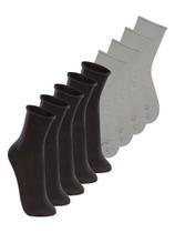 Kit com 9 Meias sem Punho Cano Médio Lupo 4421-001 Colorido