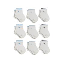 Kit Com 9 Pares De Meias Lupo De Algodão Cotton Infantil Baby Masculina e Feminina Com Punho Soft Kit Com 9 Pares De Meias Lupo De Algodão Cotton Infantil Baby Masculina e Feminina Com Punho Soft