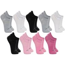 Kit com 9 Pares de Meias Sapatilha Infantil Lupo Kids em Algodão Lisa Básica Unissex Confortável Kit com 9 Pares de Meias Sapatilha Infantil Lupo Kids em Algodão Lisa Básica Unissex Confortável