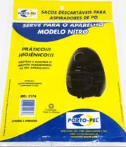 Kit Com 9 Saco De Aspirador Pó Arno Nitro Descartável