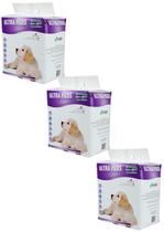 Kit com 90 Unidades Tapete Higiênico para Cães com Aroma de Lavanda Ultra Pads 60x80cm