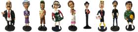 Kit Com A Turma Do Chaves Completo, 9 Personagens Em Resina. Kit Com A Turma Do Chaves Completo, 9 Personagens Em Resina.