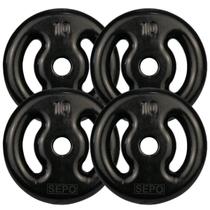 Kit com Anilhas Emborrachadas - ( 4x10Kg) Kit com Anilhas Emborrachadas - ( 4x10Kg)