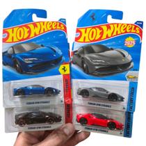 Kit com as 4 Ferrari SF90 Stradale Hot Wheels 2025 e 2026 Kit com as 4 Ferrari SF90 Stradale Hot Wheels 2025 e 2026