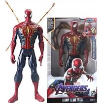 Kit com bonecos do avangers hulk buster homem aranha thor e thanos