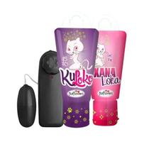 Kit Com Bullet Cápsula Preta Gel Kuloko E Gel Xana Loka