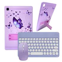 Kit com Capa e Suporte para tablet Samsung A7 Lite 8.7 + Teclado e Mouse