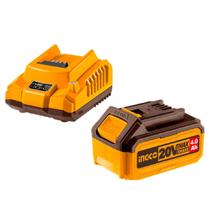 Kit Com Carregador 20v + Bateria 4 Ah Ingco Fbcpk1214-9