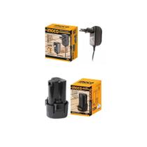 Kit Com Carregador e Bateria Ingco Bivolt 12v