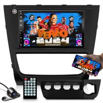 kit com central multimidia mp5 com espelhamento android ios + moldura de 7 polegadas compativel com GOL G6, VOYAGE G6 E SAVEIRO G6 + camera de ré