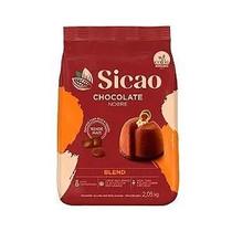 KIT COM Chocolate Sicao Nobre Meio Amargo Kibbles 10kg Callebaut (CAIXA FECHADA COM 5 UNI DE 2 KG CADA)