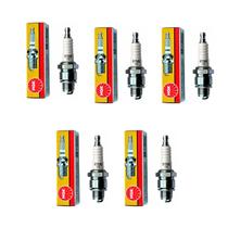 Kit Com CINCO Velas Motor De Popa 2 Tempos Ngk Todos Kit Com CINCO Velas Motor De Popa 2 Tempos Ngk Todos