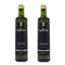 Kit com dois azeites Capolivo Koroneiki 500ml