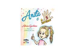 Kit com dois livros infantis: Livro Anita e os cinco sentidos” + Livro de natal para colorir.