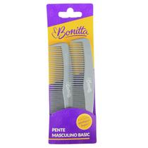 Kit Com Dois Pentes De Plástico Básico Masculino Marco Boni