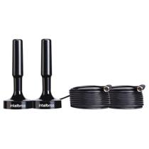 Kit com duas Antenas de TV Digital Interna Com 5m de Cabo Intelbrás AI2031 Intelbras