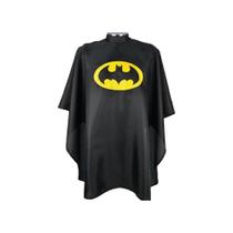 Kit Com Duas Capas Para Cortar Cabelo Infantil Batman Homem Aranha