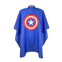 Kit Com Duas Capas Para Cortar Cabelo Infantil Capitão América & Hulk