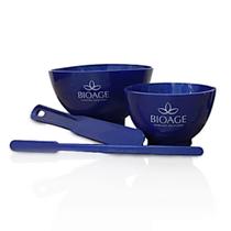Kit Com Duas Cubetas E Duas Espátulas - Bioage - Acessórios