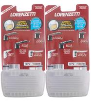 Kit Com Duas Resistências Lorenzetti Para Chuveiro Acqua Duo Ultra Storm Star Resistência 127V 5500W
