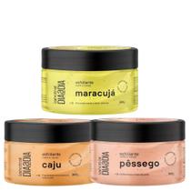 Kit Com Esfoliante De Maracujá , Caju e Pêssego Labotrat