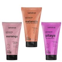 Kit Com Esfoliante De Melancia , Pitaya e Morango Labotrat