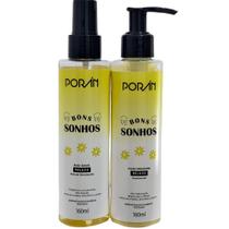 Kit Com Hidratante E Body Splash Bons Sonhos Relaxe - Porán