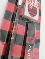 Kit com Lapiseira, borracha e recarga Flamengo oficial licenciado