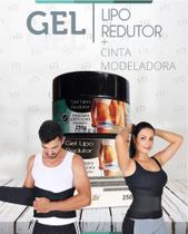 Kit com Legging Suplex Preto + Shorts Feminino Suplex Preto + Cinta Modeladora Preta + Gel Lipo Redutor MaryLife 250g Kit com Legging Suplex Preto + Shorts Feminino Suplex Preto + Cinta Modeladora Preta + Gel Lipo Redutor MaryLife 250g