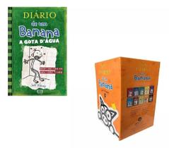 Kit Com Livro Diário De Um Banana 3 Capa Cartão + Caixa Organizadora - VR Editora