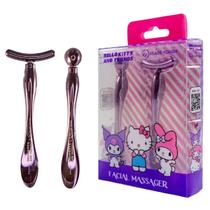 Kit com Massageadores Facial e Olhos Hello Kitty and Friends Klass Vough