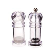 Kit Com Moedor Pimenta + 1 Porta Sal Saleiro