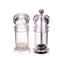 Kit Com Moedor Pimenta + 1 Porta Sal Saleiro