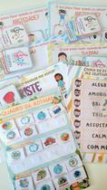 Kit com os Quadros das Emoções Kit com os Quadros das Emoções