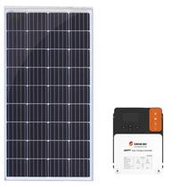 Kit com Painel de 150W com Controlador de 60A 24V - MINHA CASA SOLAR