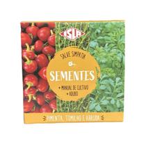 Kit com Pimenta, Tomilho, Arruda e Adubo - Isla