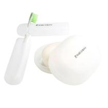 Kit Com Saboneteira E Porta Escova Dental Ideal Para Viagem