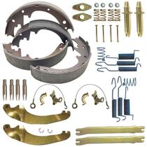 Kit com sapata patim lona do tambor freio traseiro s10 blazer 2.2 2.4 95/11 - traseiro gm c10 c14 a20 c20 veraneio 67/84