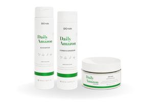 Kit Com Shampoo Condicionador e Máscara DOHA Daily Amazon