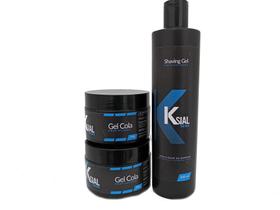 Kit com Shaving (500ml) + 2 Gel Cola