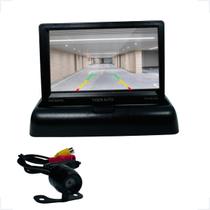 Kit Com Sistema De Estacionamento Monitor De Carro 4.0 Polegadas LCD Com Câmera De Visão Traseira