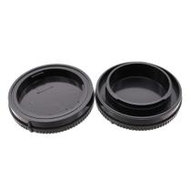 Kit com tampas de proteção (traseira da lente + corpo da câmera) para sistema Sony E (sem logo)