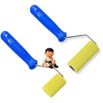 Kit com tigre rolo de espuma amarelo 1341-050 + 1341-090