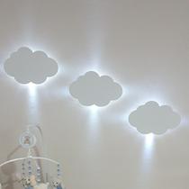 Kit com Trio de Nuvens com Led